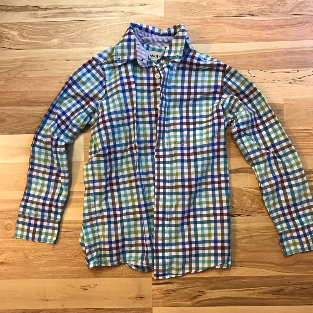 Boys button down shirt